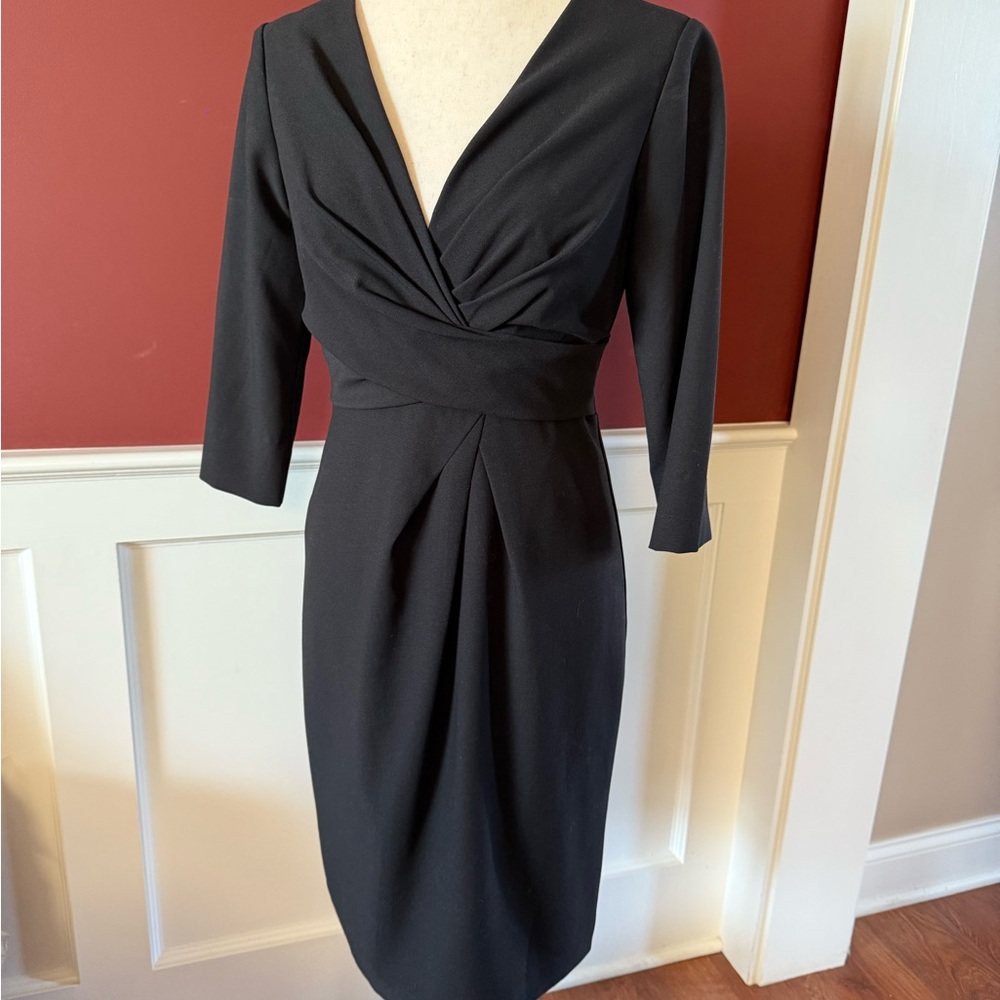 White House Black Market Black Career Dress